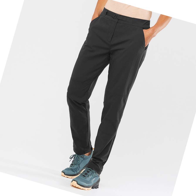 Pantalon Salomon OUTRACK Femme Noir | PDZKYFB-75