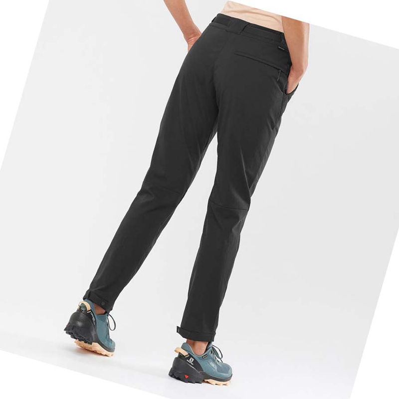 Pantalon Salomon OUTRACK Femme Noir | PDZKYFB-75