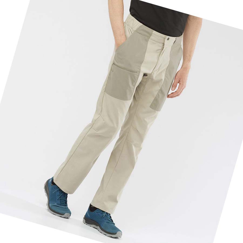 Pantalon Salomon OUTRACK Homme Marron | SMPRDAE-96