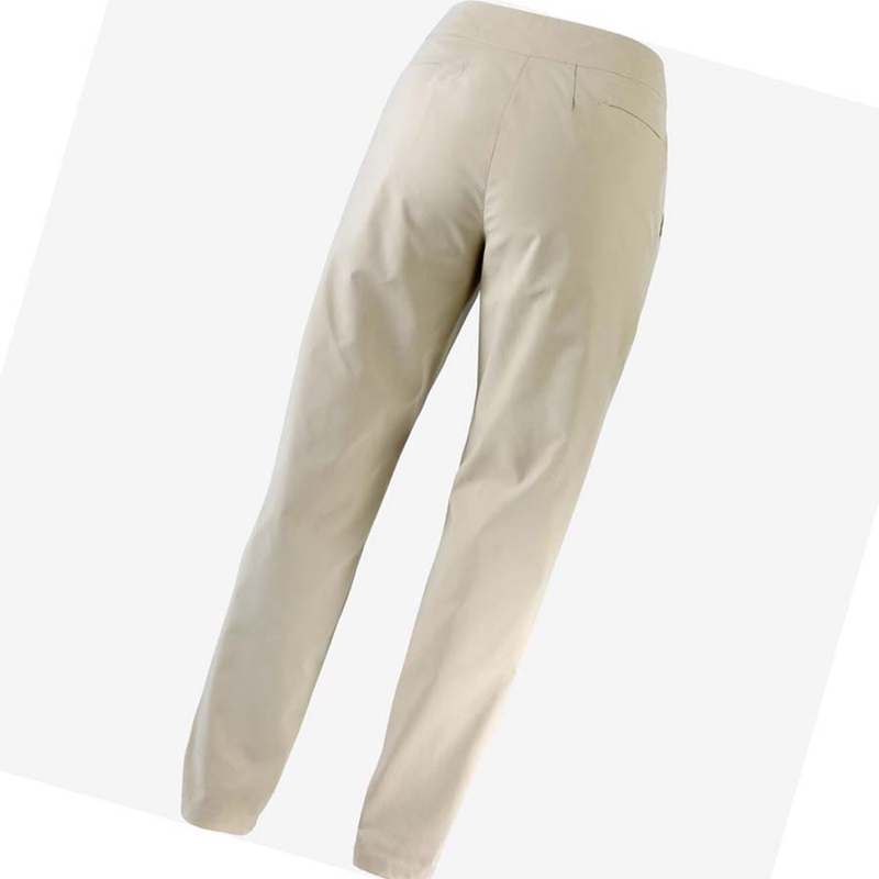 Pantalon Salomon WAYFARER CITY Femme Blanche | RXSMHUA-04