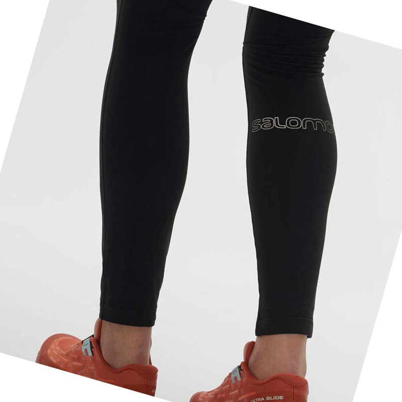 Pantalon Salomon XA WARM Femme Noir | TMCNUGV-19