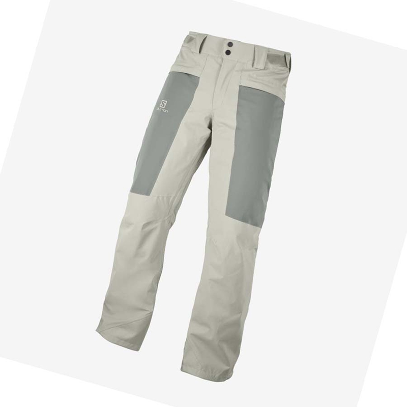 Pantalons De Ski Salomon BRILLIANT Homme Vert Olive | RHDXKQS-04