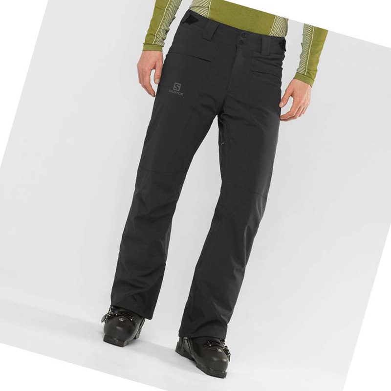 Pantalons De Ski Salomon BRILLIANT Homme Noir | ZPMXQTF-96