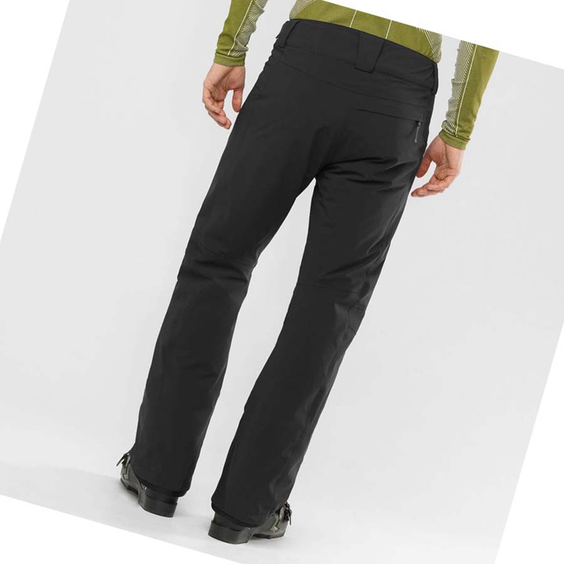 Pantalons De Ski Salomon BRILLIANT Homme Noir | ZPMXQTF-96