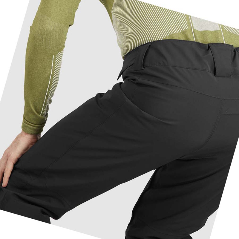 Pantalons De Ski Salomon BRILLIANT Homme Noir | ZPMXQTF-96