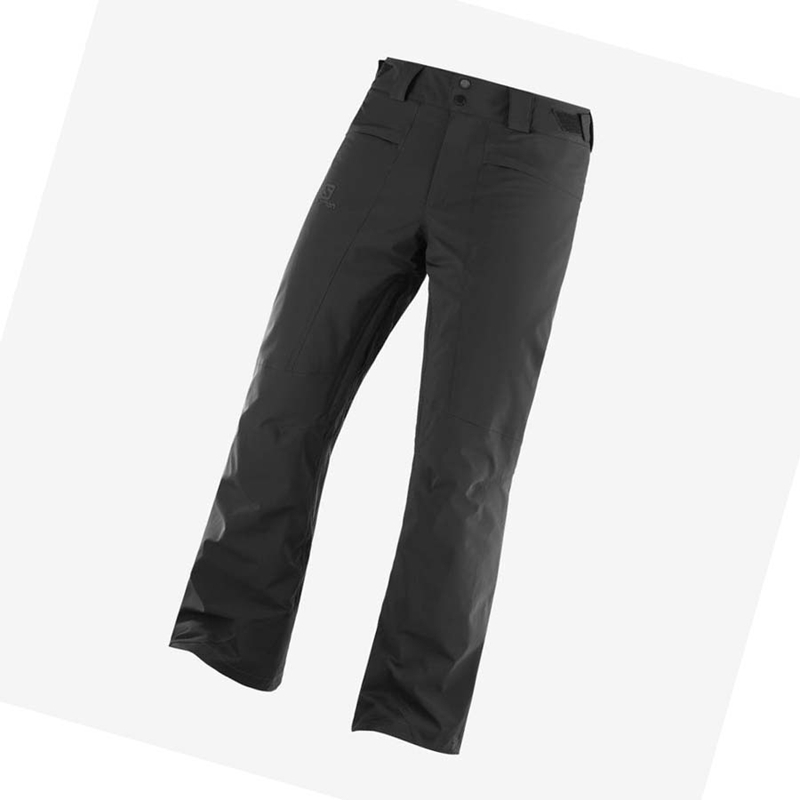 Pantalons De Ski Salomon BRILLIANT Homme Noir | ZPMXQTF-96