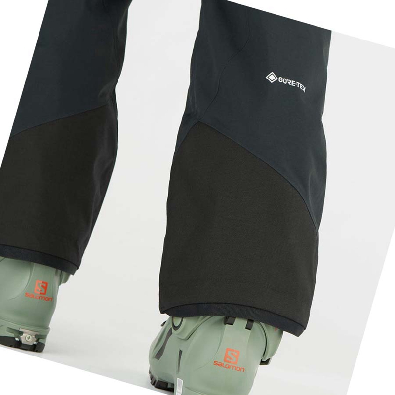 Pantalons De Ski Salomon GRAVITY GORE-TEX Homme Noir | LTSEQYA-93