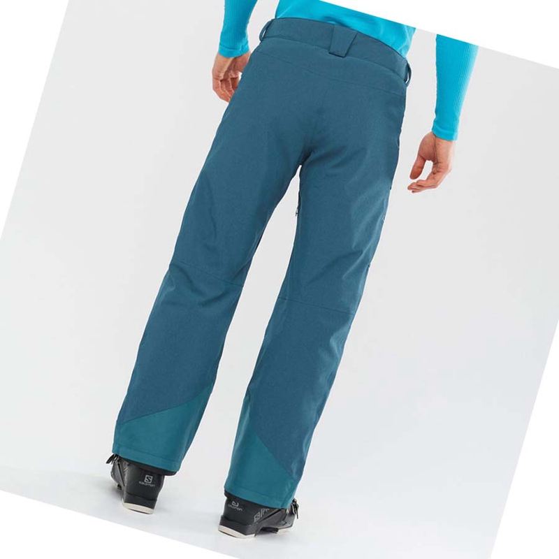 Pantalons De Ski Salomon UNTRACKED Homme Bleu Marine | FSTHZQL-13