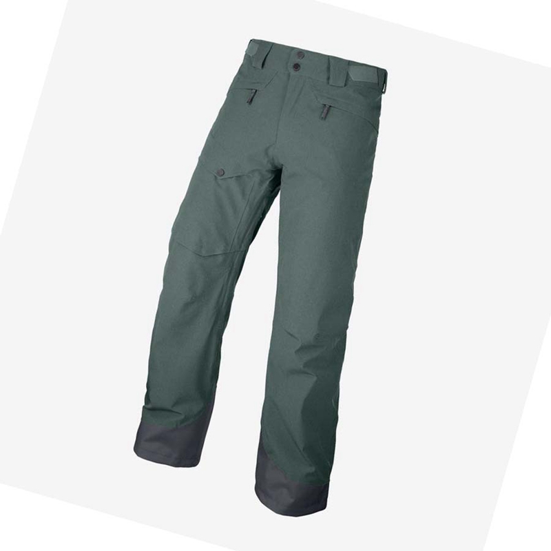 Pantalons De Ski Salomon UNTRACKED Homme Vert Olive | PHSCNWQ-25