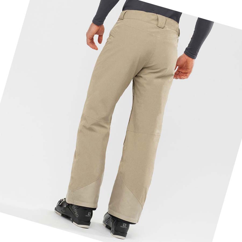 Pantalons De Ski Salomon UNTRACKED Homme Beige | PTBRWZX-41