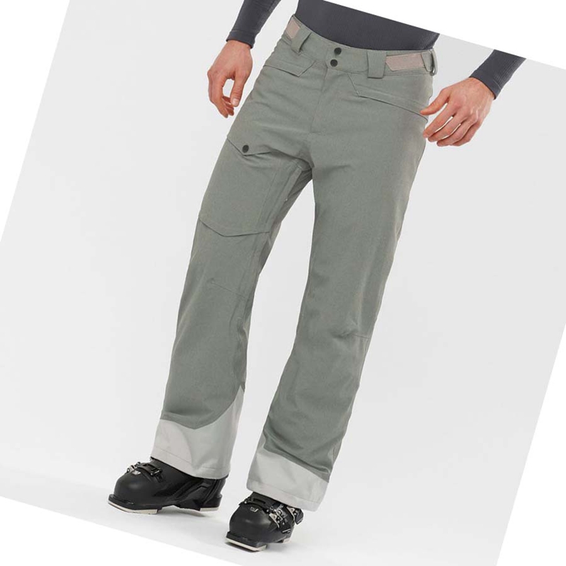 Pantalons De Ski Salomon UNTRACKED Homme Grise | UVYKFHA-15