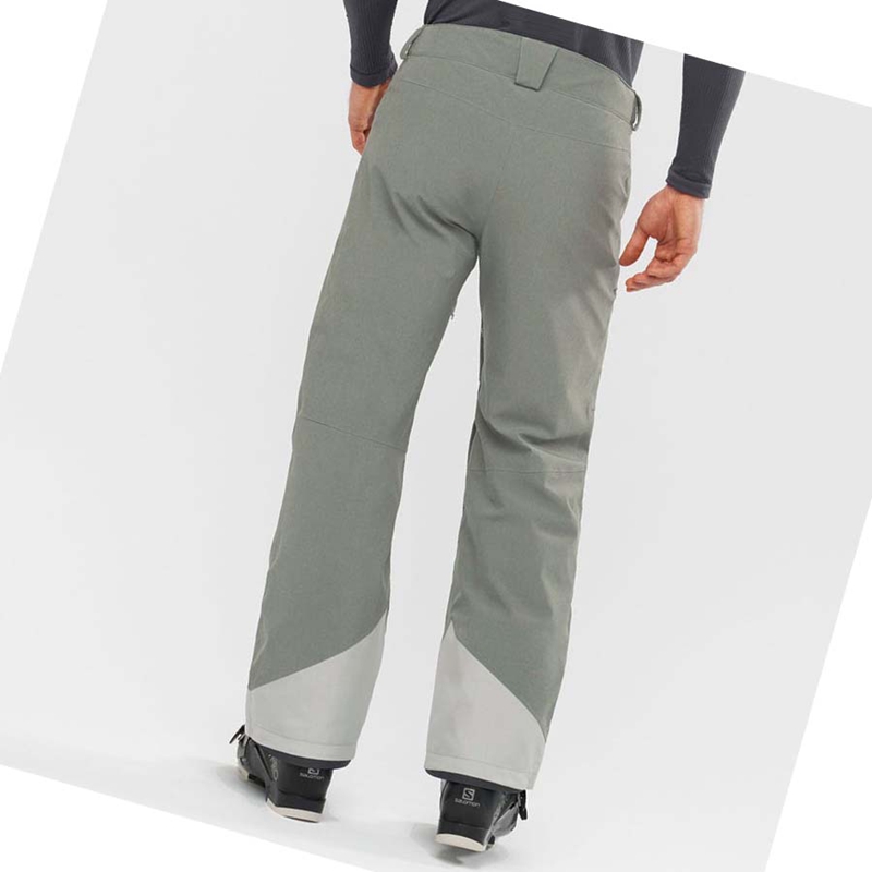 Pantalons De Ski Salomon UNTRACKED Homme Grise | UVYKFHA-15