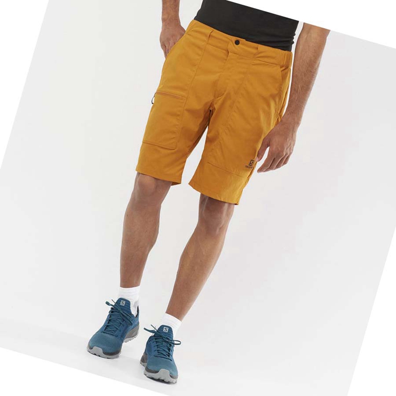 Shorts Salomon OUTRACK Homme Orange | ITGUQNA-09