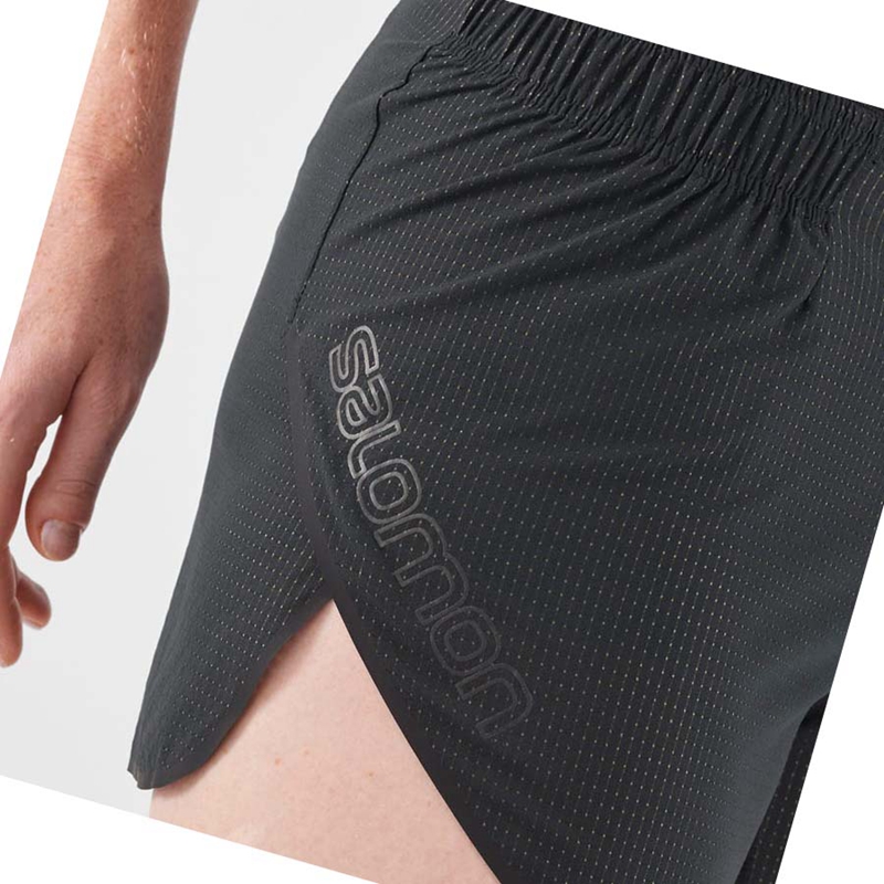 Shorts Salomon SENSE AERO 3'' Femme Noir | UYISWKM-70