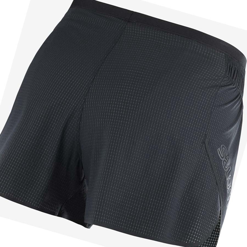 Shorts Salomon SENSE AERO 3'' Femme Noir | UYISWKM-70