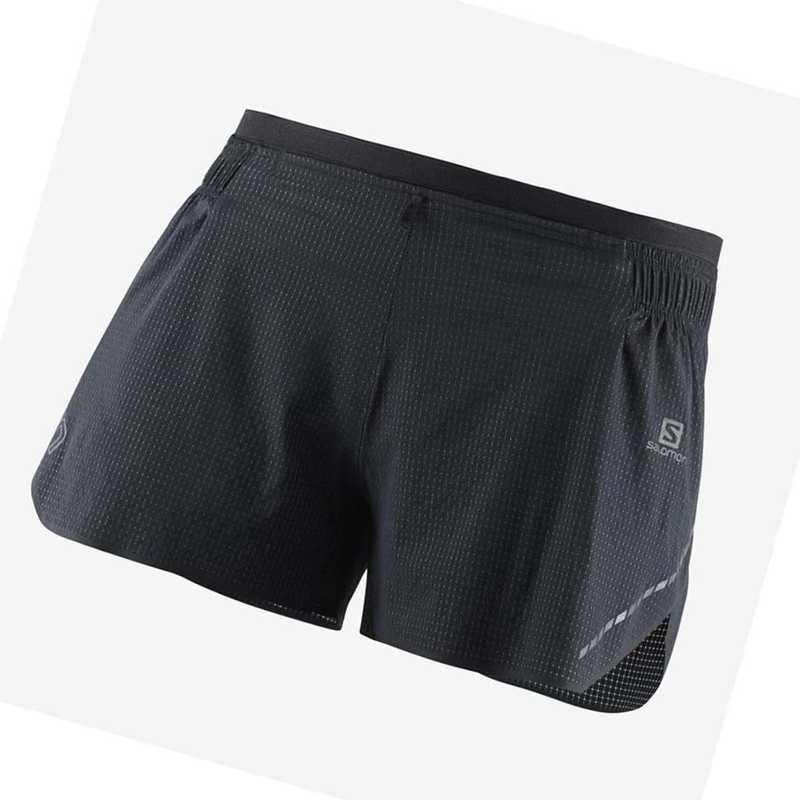 Shorts Salomon SENSE AERO 3\'\' Femme Noir | UYISWKM-70