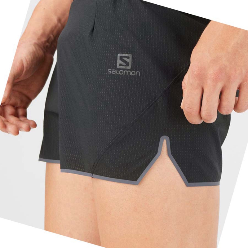 Shorts Salomon SENSE AERO 3'' Homme Noir | KSBXILW-34