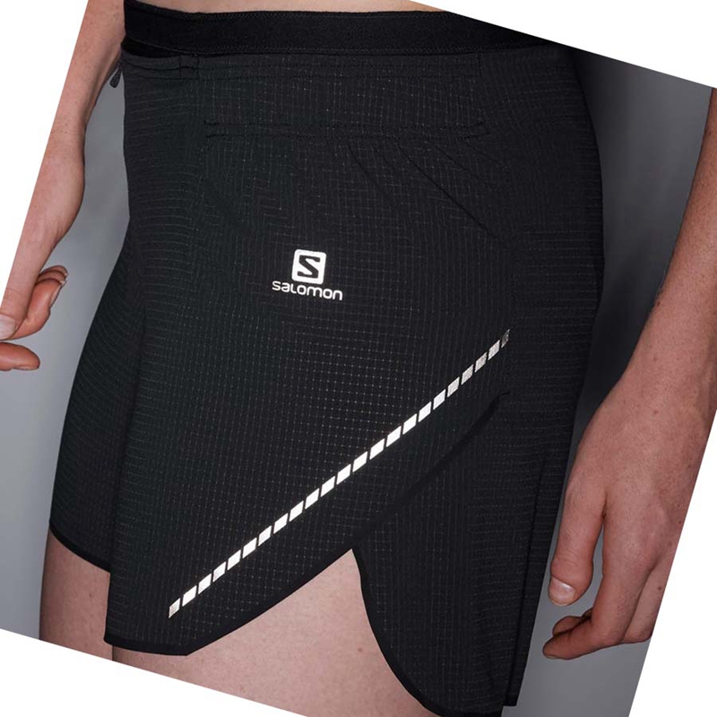 Shorts Salomon SENSE AERO 5'' Femme Noir | LFXMSOB-69