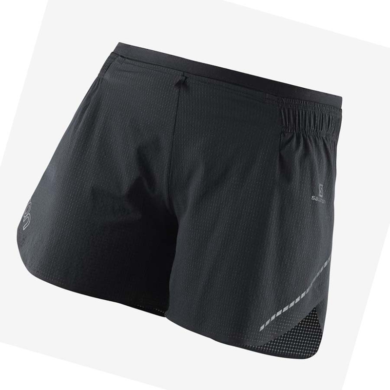 Shorts Salomon SENSE AERO 5\'\' Femme Noir | LFXMSOB-69