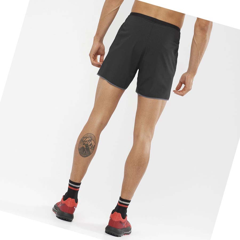 Shorts Salomon SENSE AERO 5'' Homme Noir | OWJTEQF-67