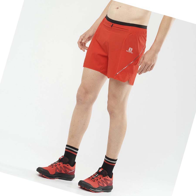 Shorts Salomon SENSE AERO 5'' Homme Orange | UGCLSPQ-97