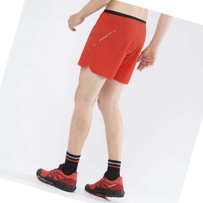 Shorts Salomon SENSE AERO 5'' Homme Orange | UGCLSPQ-97