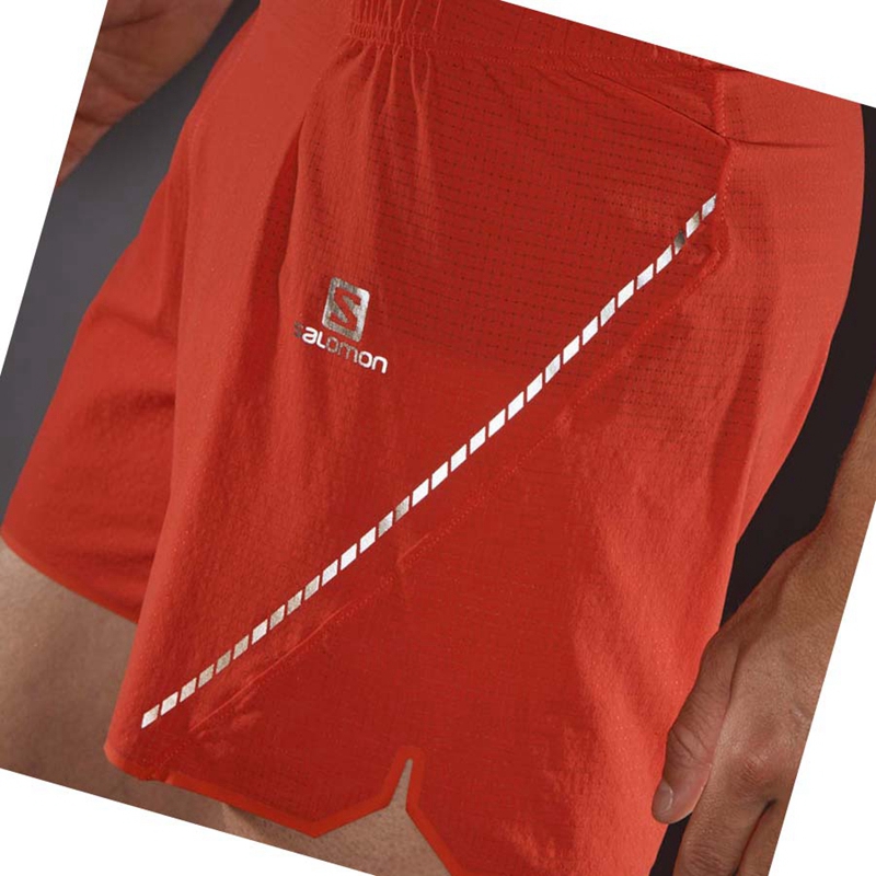 Shorts Salomon SENSE AERO 5'' Homme Orange | UGCLSPQ-97