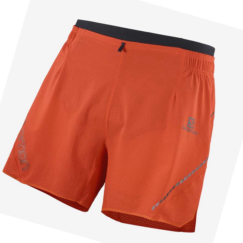 Shorts Salomon SENSE AERO 5\'\' Homme Orange | UGCLSPQ-97