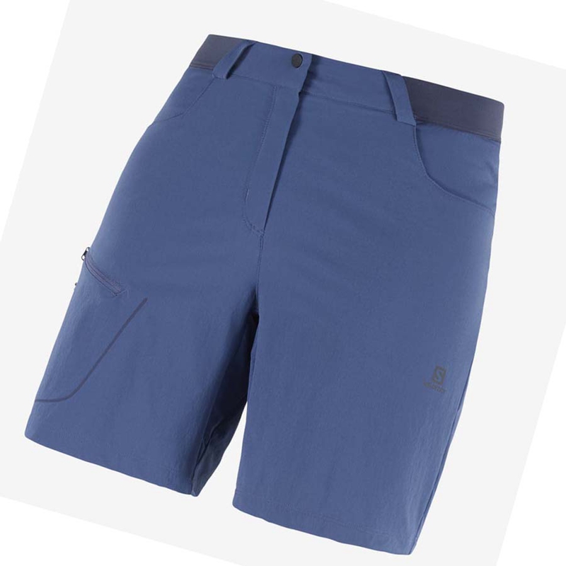 Shorts Salomon WAYFARER Femme Bleu Marine | JSHZQWY-24