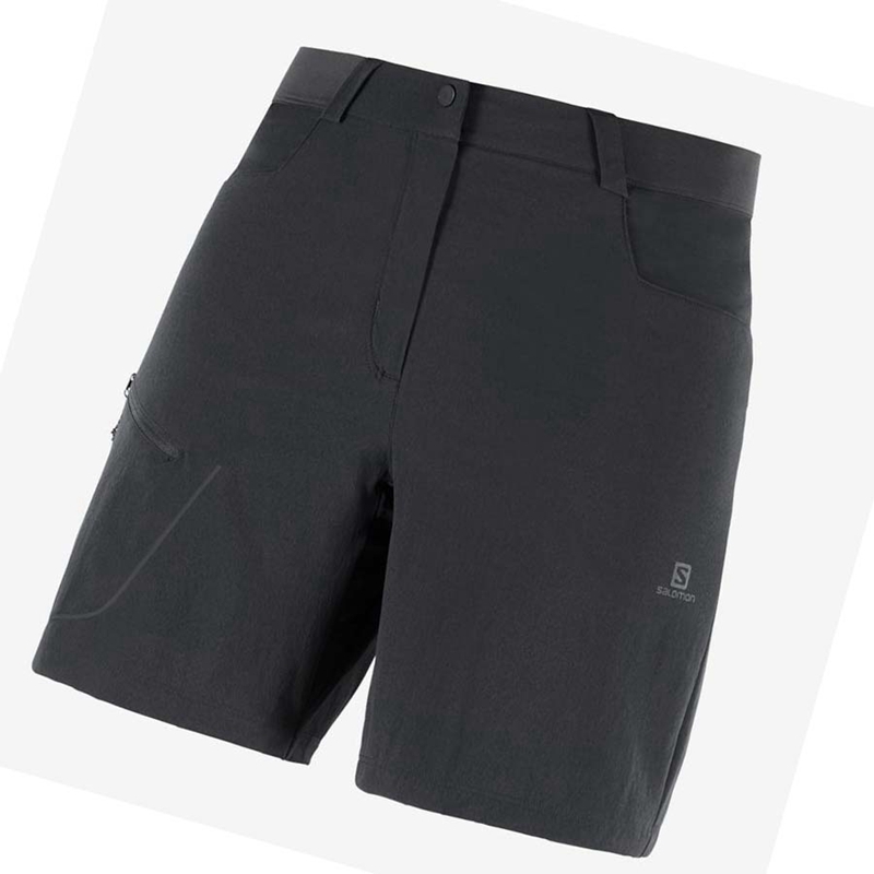 Shorts Salomon WAYFARER Femme Grise | NJQAKYM-10