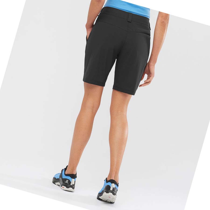 Shorts Salomon WAYFARER Femme Noir | GWXZCOR-94