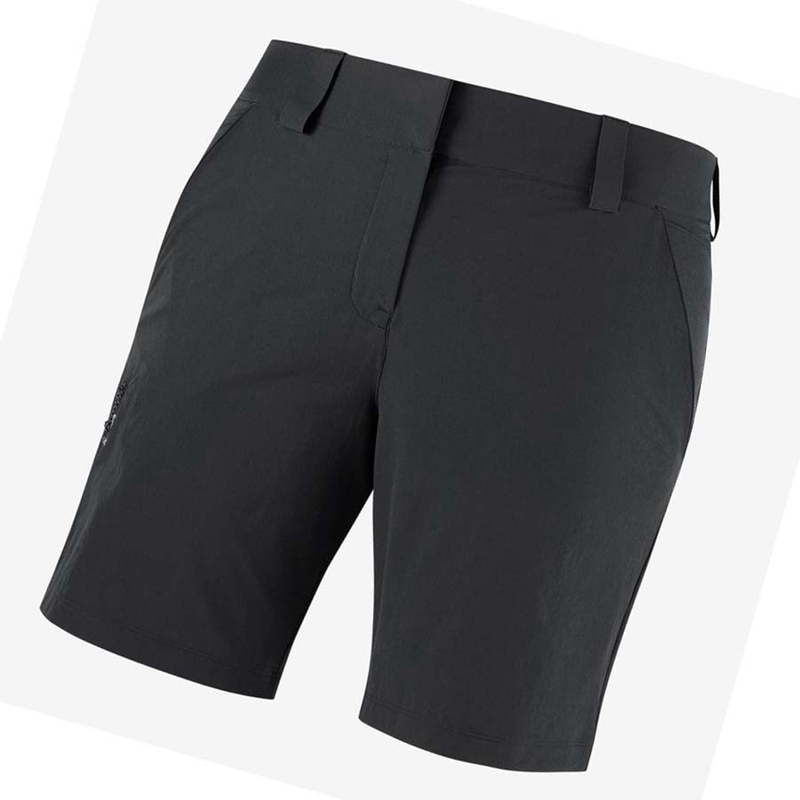 Shorts Salomon WAYFARER Femme Noir | GWXZCOR-94