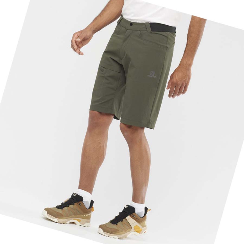 Shorts Salomon WAYFARER Homme Vert Olive | JCAFPBE-34