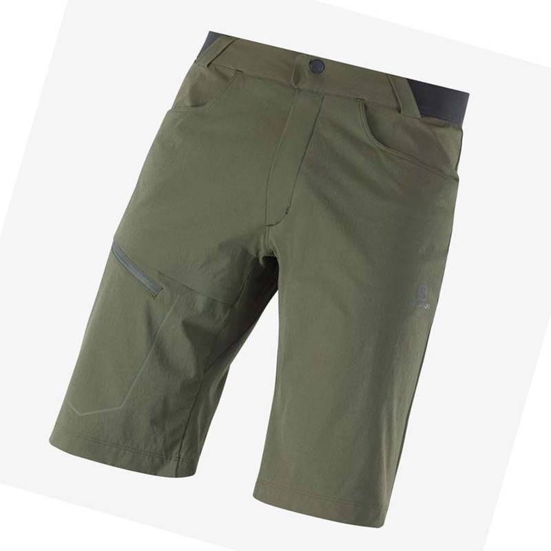 Shorts Salomon WAYFARER Homme Vert Olive | JCAFPBE-34