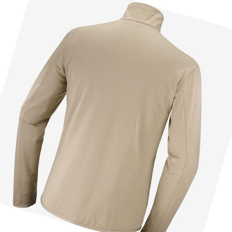 Sweat À Capuche Salomon ESSENTIAL LIGHTWARM Homme Grise | PKLQMOZ-43