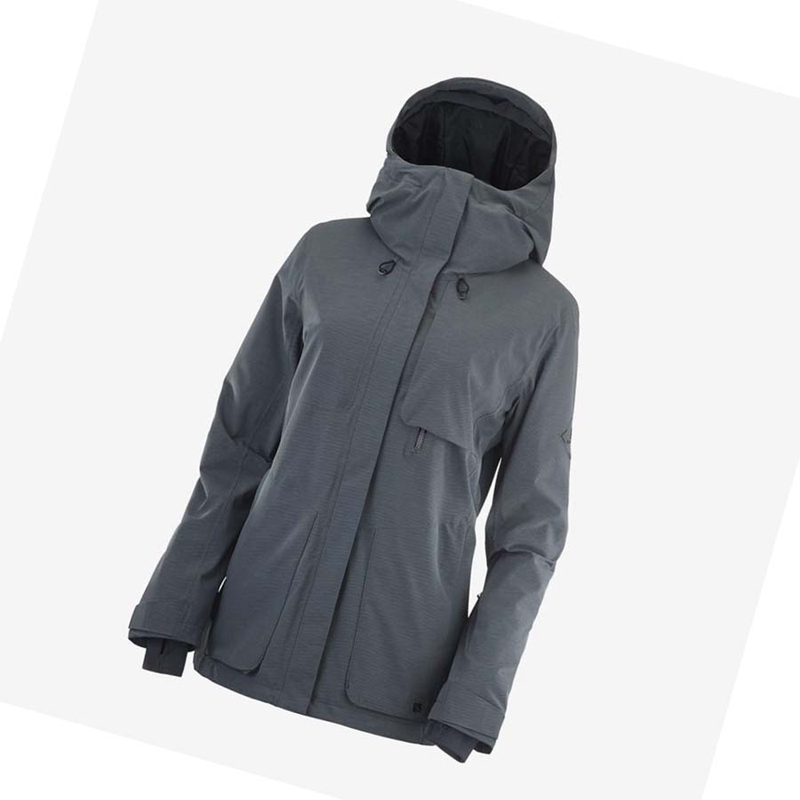 Vestes De Ski Salomon PROOF LIGHT Femme Noir | EDCNQOU-91