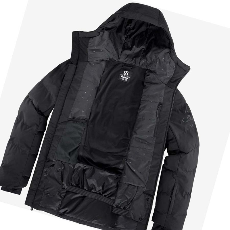 Vestes De Ski Salomon SNOWSHELTER Homme Noir | BSNDOTL-24