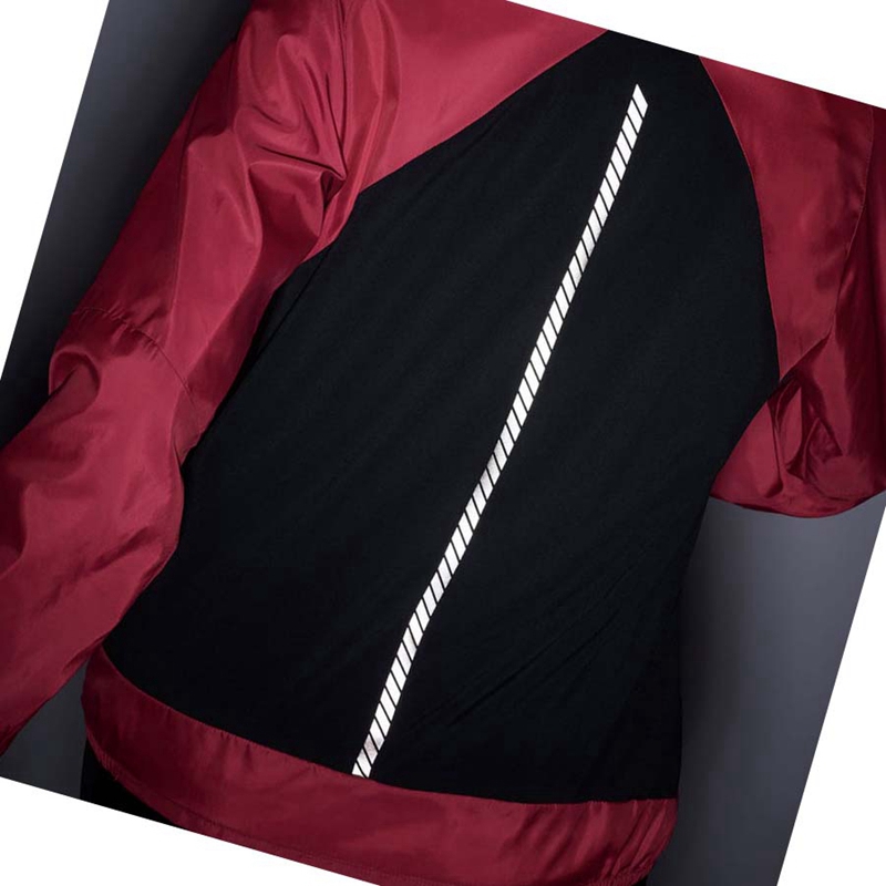 Vestes Salomon BONATTI CROSS WIND WINDBREAKERS Femme Rouge | IOAHGUF-08