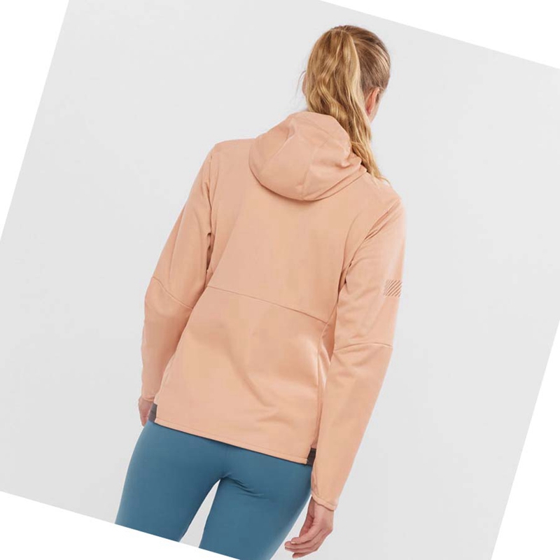 Vestes Salomon GORE TEX INFINIUM™ WINDSTOPPER® Femme Rose | KARIEJG-83