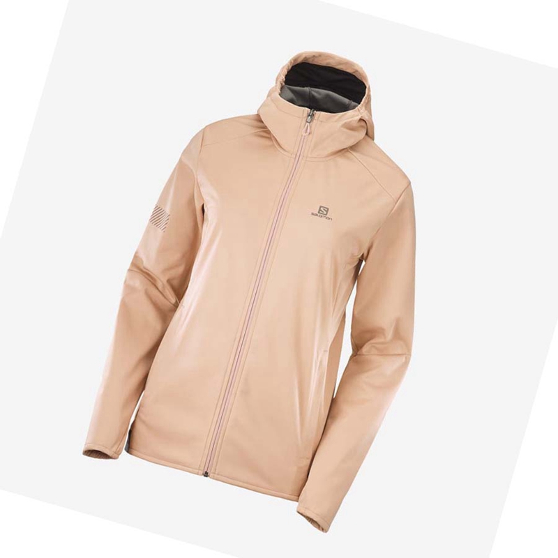 Vestes Salomon GORE TEX INFINIUM™ WINDSTOPPER® Femme Rose | KARIEJG-83