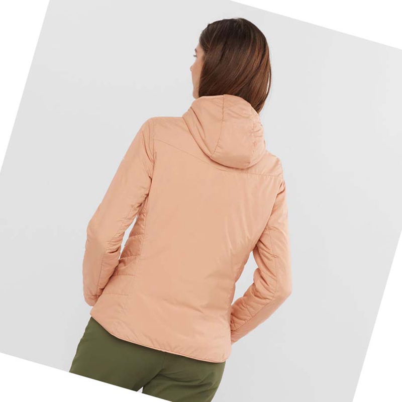 Vestes Salomon OUTRACK INSULATED Femme Rose | WEMPKAV-09