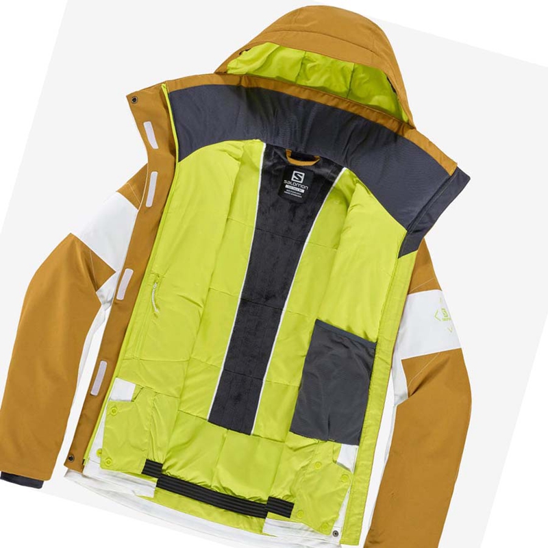 Vestes Salomon SPEED INSULATED Femme Blanche | HXGSNIC-48