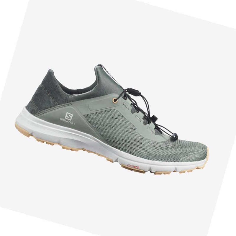 Chaussures D'eau Salomon AMPHIB BOLD 2 Femme Vert Olive | EWLUDQX-06