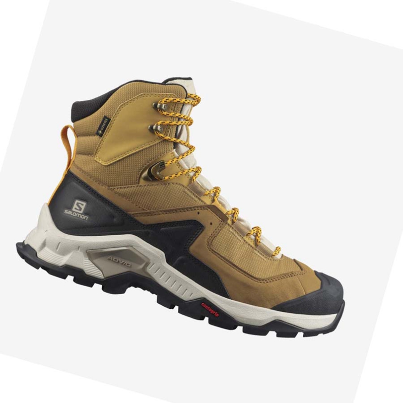 Chaussures Randonnée Salomon QUEST ELEMENT GORE-TEX Homme Jaune | WIRLAXB-90