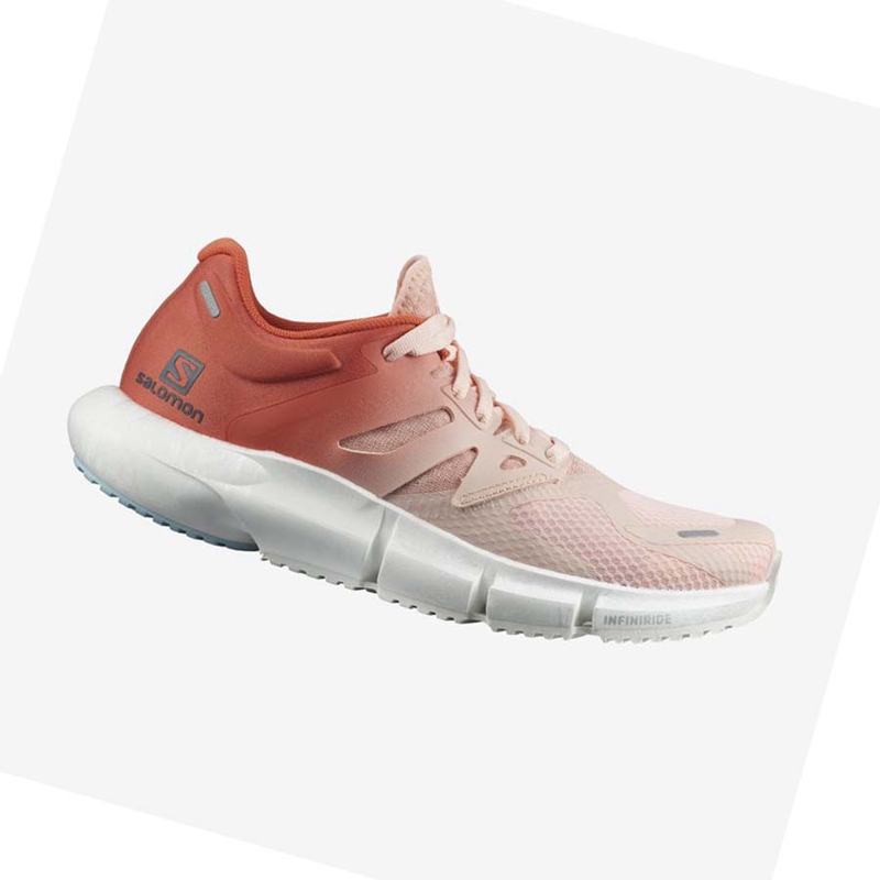 Chaussures Running Salomon PREDICT 2 Femme Rose | QTCRFBV-08