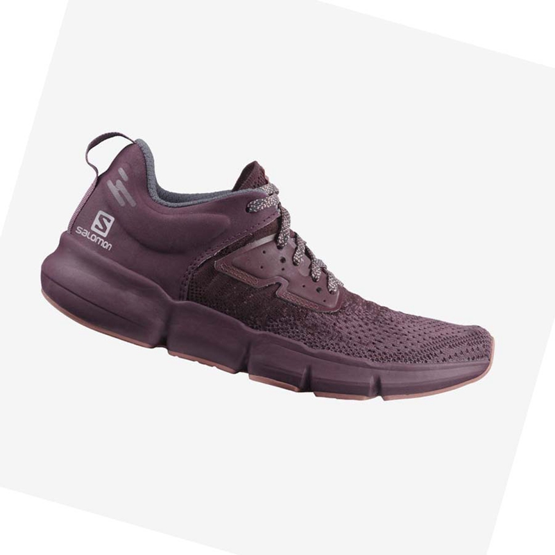 Chaussures Running Salomon PREDICT SOC W Femme Violette | ZNLXUKM-06