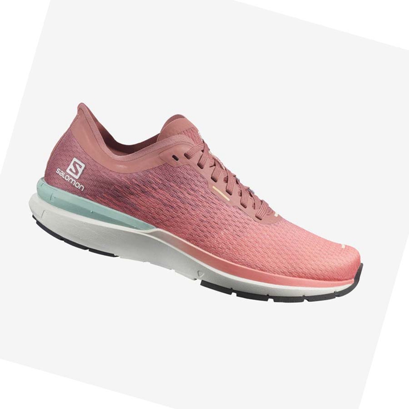 Chaussures Running Salomon SONIC 4 Femme Rose | IJESNVU-05