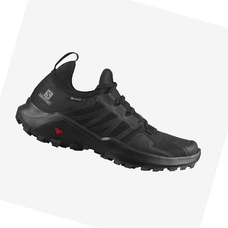 Chaussures Trail Running Salomon MADCROSS GORE-TEX Homme Noir | GAEOQFS-43