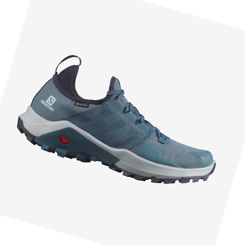 Chaussures Trail Running Salomon MADCROSS GORE-TEX Homme Bleu | TZQBJGD-53