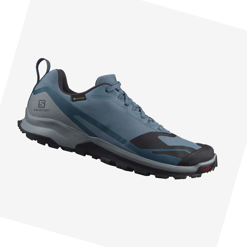 Chaussures Trail Running Salomon XA COLLIDER 2 GORE-TEX Homme Bleu | UPSNKCY-97